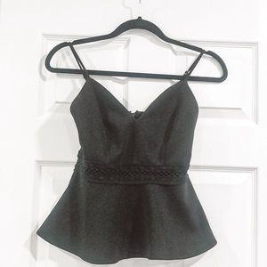 Forever 21 Peplum black Top
